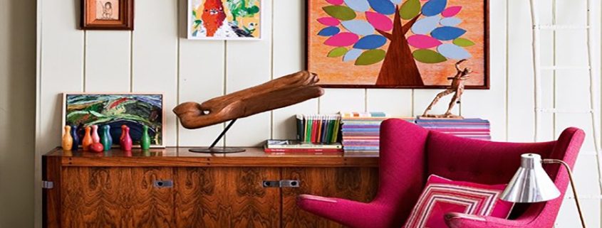 Cortinas Roller Dobles y Deco Maximalista