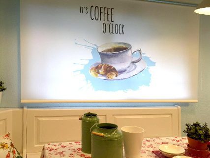 Cortinas enrollables estampadas