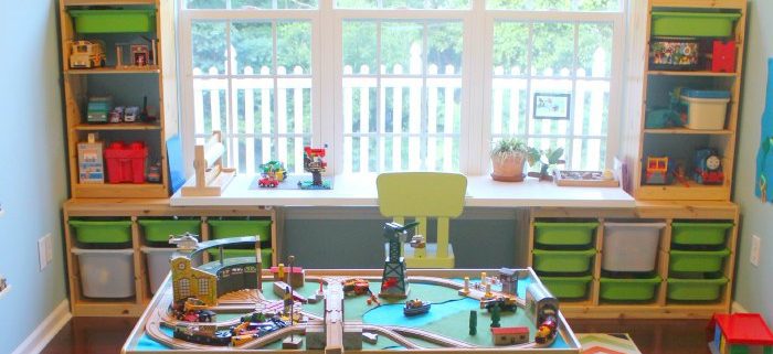 Cortinas para playrooms y cuartos de estudio